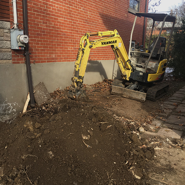 excavation de fondation