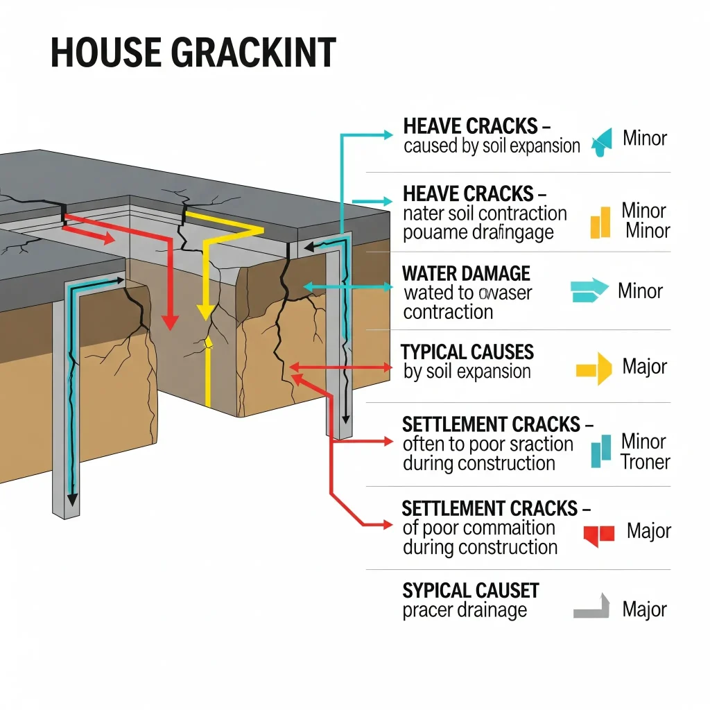 Common Types of Foundation Cracks and What They Mean